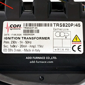 Cofi Ignition Transformer TRS820P/45